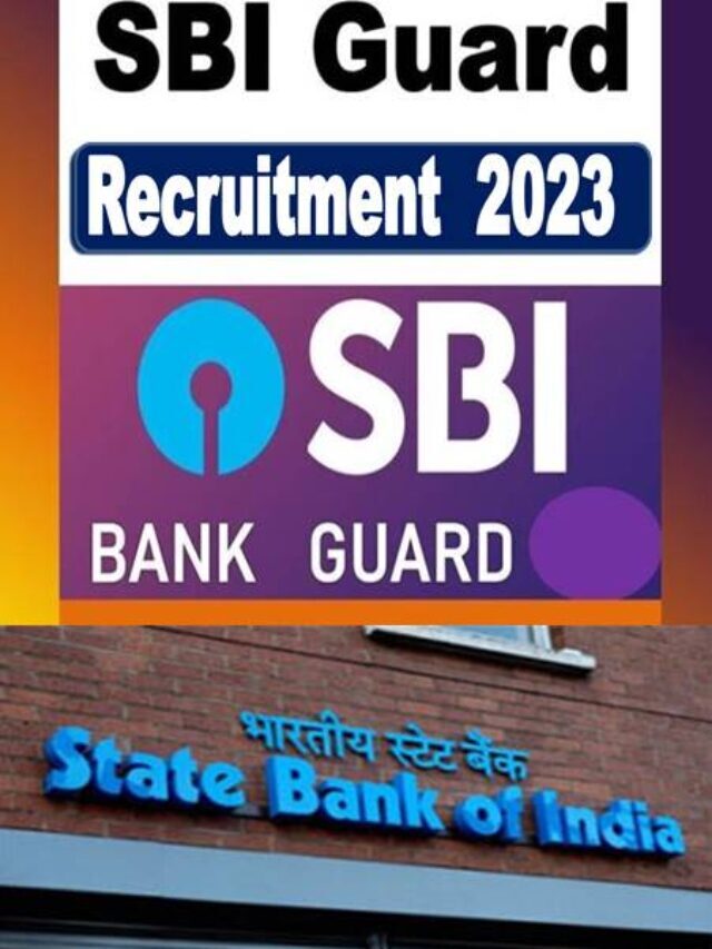 Exserviceman Job in SBI Bank Guard 2023 : Direct Joining Opportunity