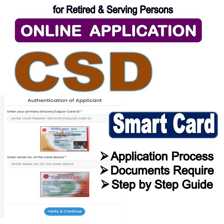 csd online smart card application