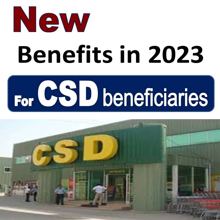 New Benefits in CSD canteen in 2023