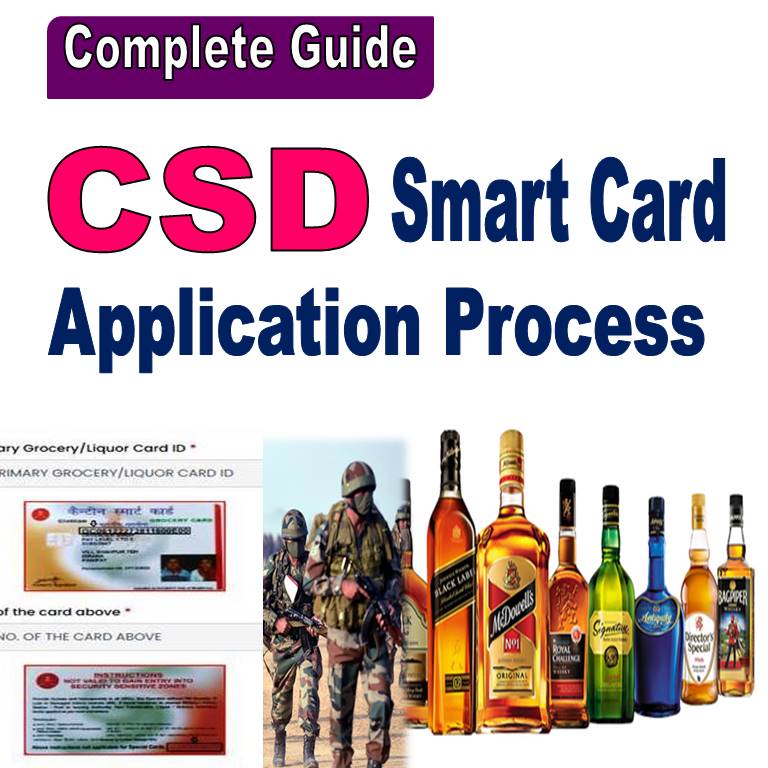 how to apply for CSD smart card