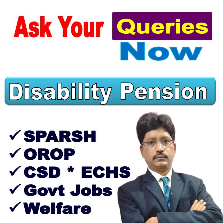 Doubts on Disability Pension ? Attend YouTube Live Session by Bikash De - Sunday 8-30 PM
