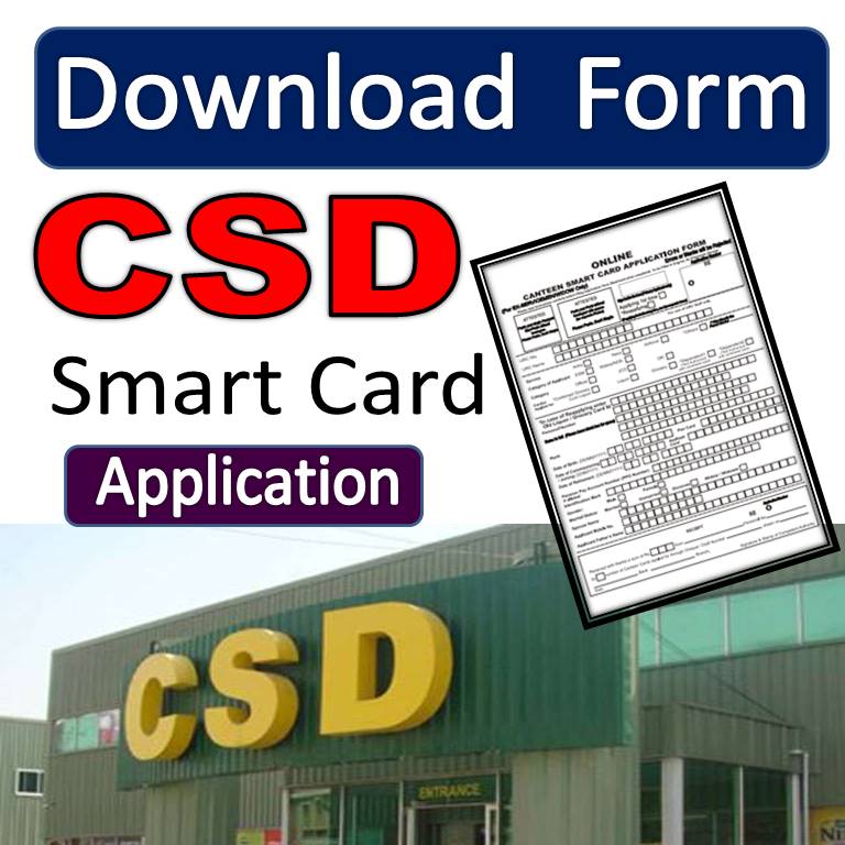 csd smart card application form