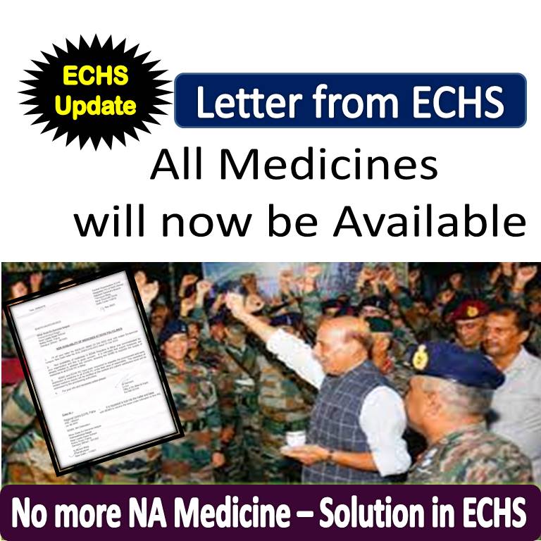 ECHS medicine NA reimbursement
