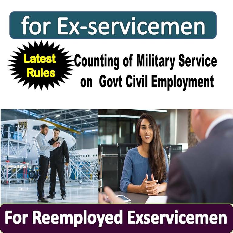 Counting of Military Service on Govt Civil Employment 