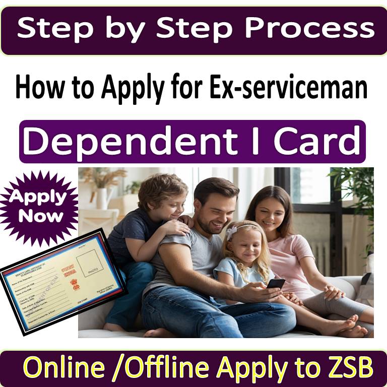 how to apply for dependent i card