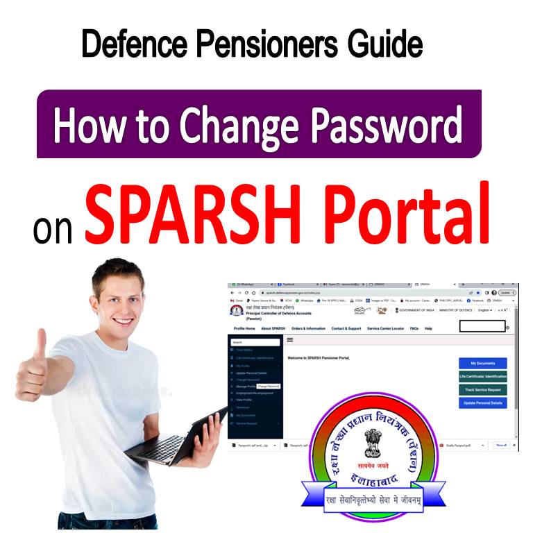 How to Change Password on SPARSH Portal