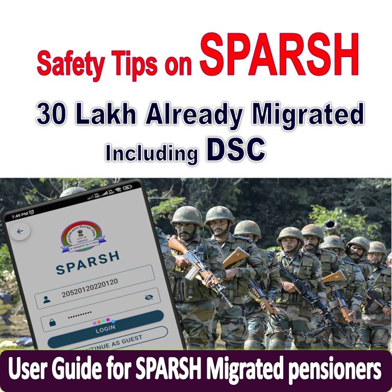 IMPORTANT INSTRUCTIONS FOR DSC PENSIONERS 