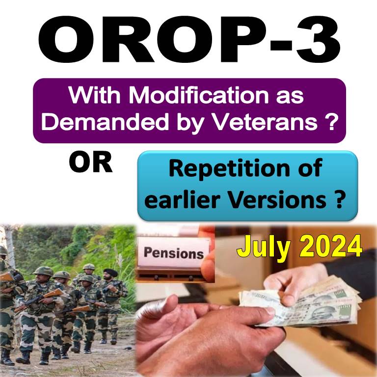 orop 3rd with modification or as earlier