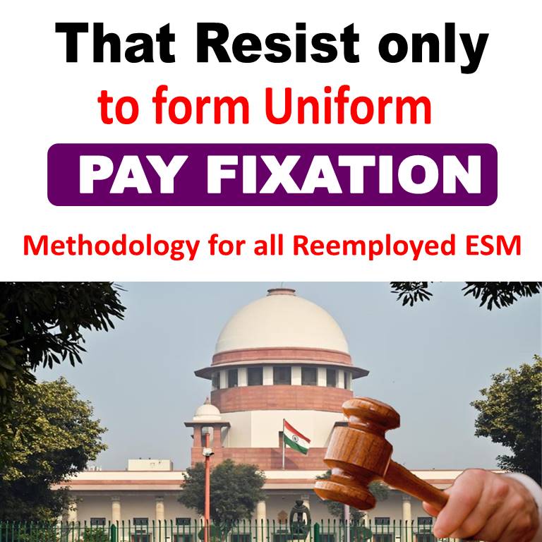 pay fixation methodology for reemployed exservicemen