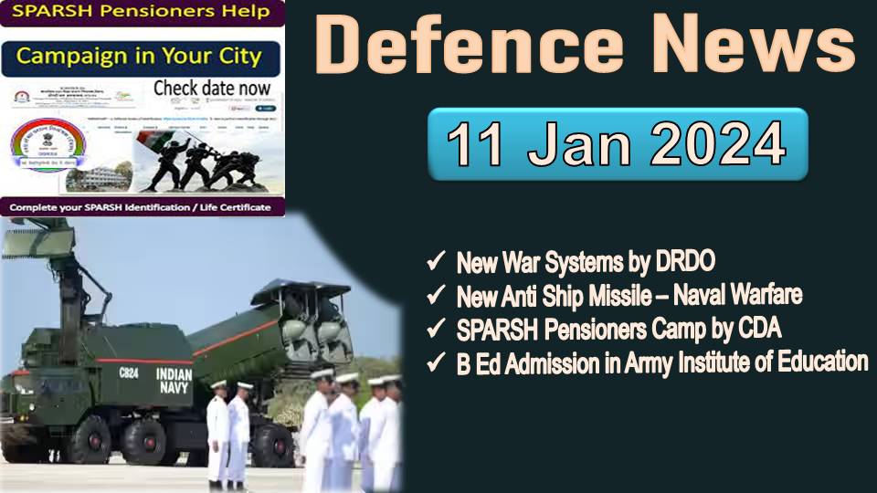 todays defence news 11 January 2024