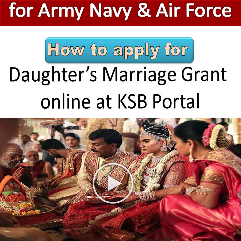 How to apply for Daughter’s Marriage Grant online at KSB Portal