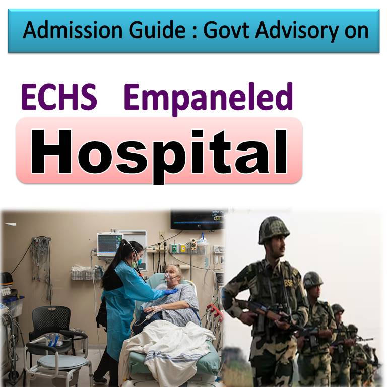 echs empaneled hospital admission