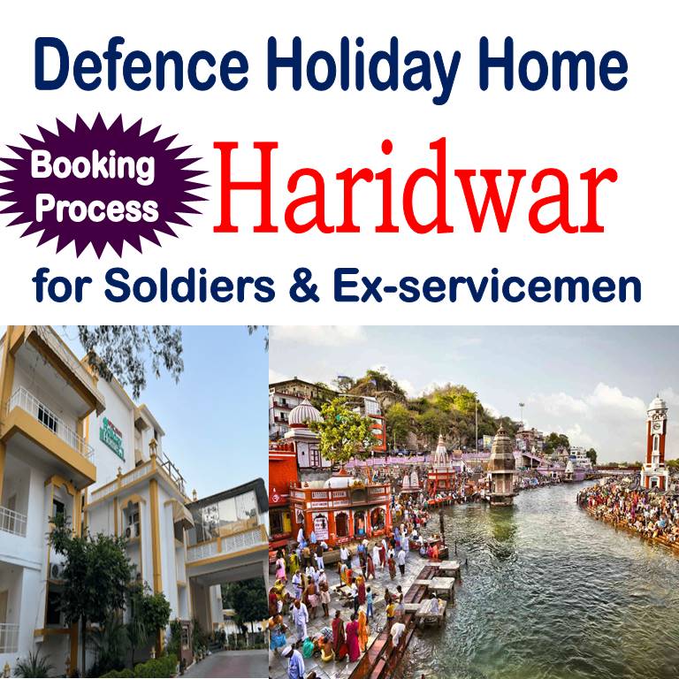 defence holiday home haridwar booking process