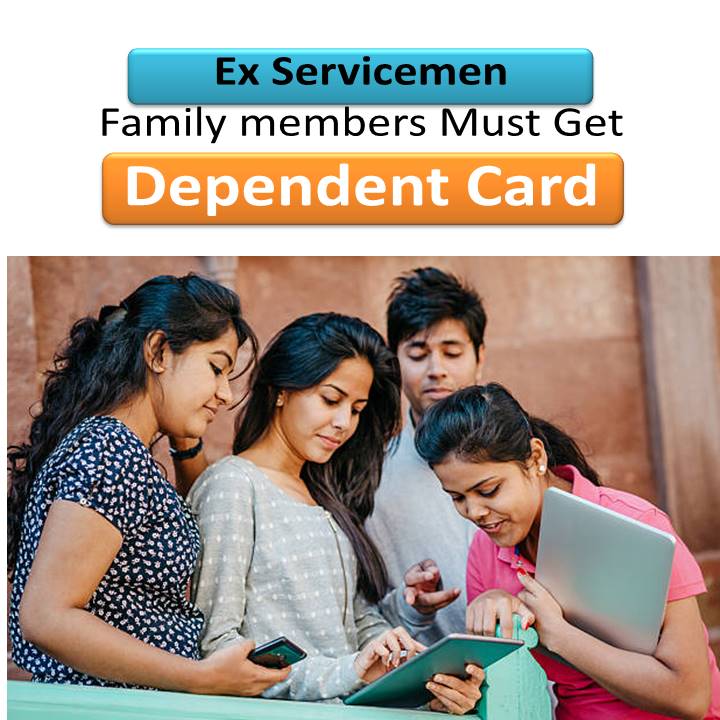 Dependent Identity Card Application for Exservicemen Family