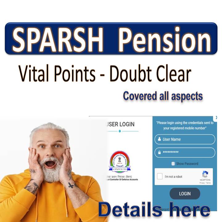 SPARSH Pension Related Vital Points - Doubt Clear 