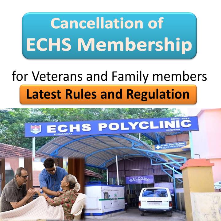 cancellation of echs membership