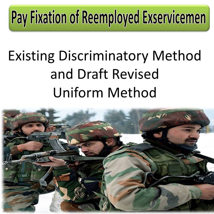 Pay Fixation of Reemployed Exservicemen