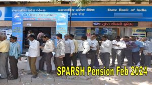 sparsh pension credited