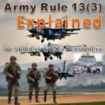 Ex Servicemen Pension under Army Rule 13 (3)  all Clauses Explained
