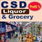 CSD liquor and grocery profit