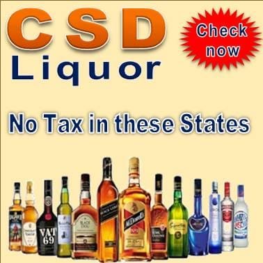 CSD Liquor Tax calculation