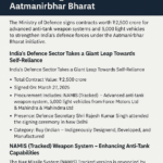 Indian Defence Deal Atmanirbhar Bharat