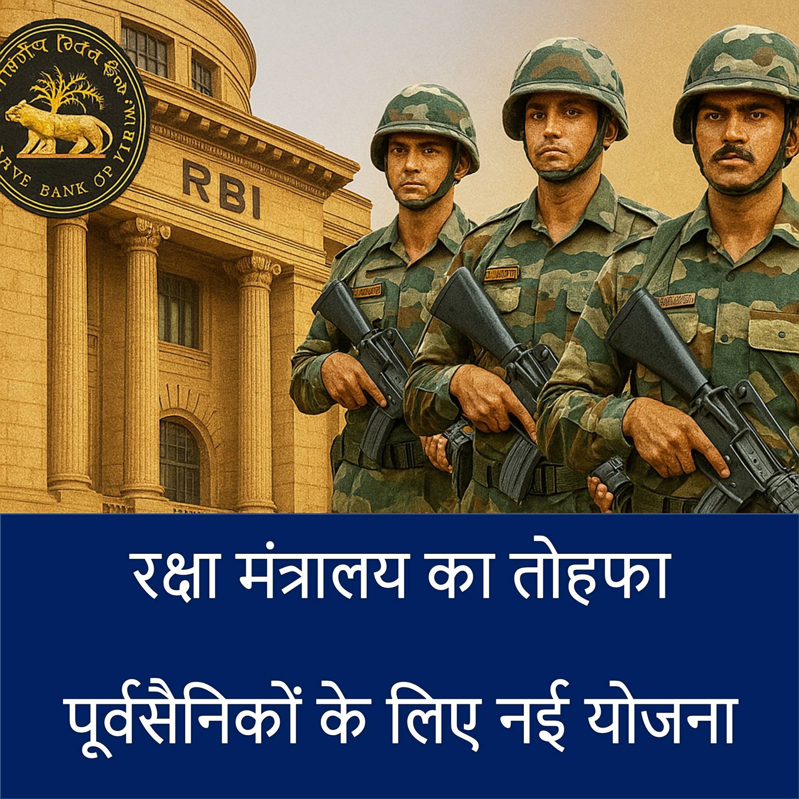 रक्षा मंत्रालय का तोहफा: पूर्वसैनिकों के लिए नई योजना