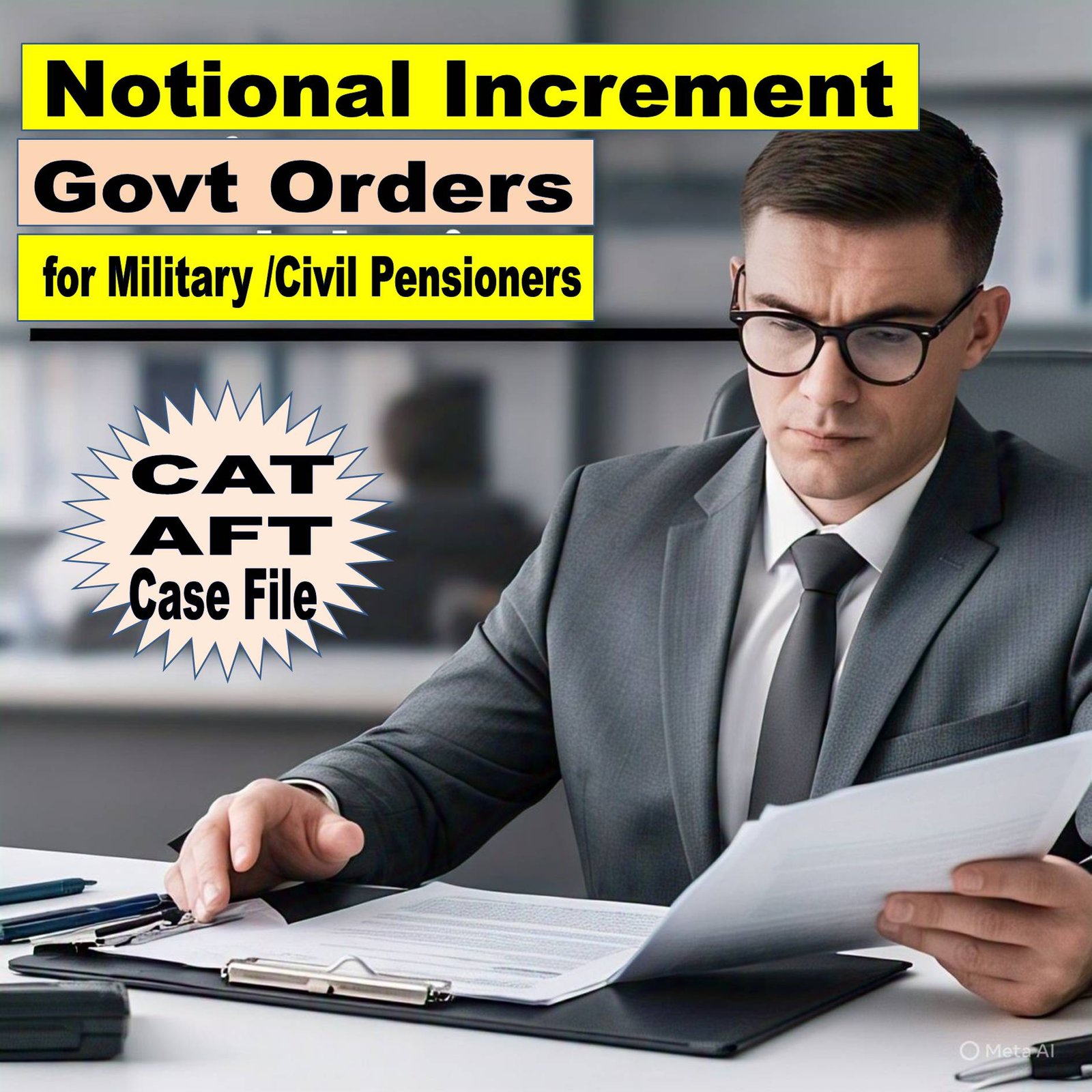 Notional increment latest govt orders