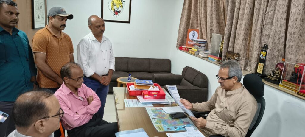 Meeting with Hon’ble MP Shri Anil Desai on Pay Fixation Disparity for Re-employed Ex-Servicemen (PBOR)📍 Mumbai | 19 July 2025 21 WhatsApp Image 2025 07 19 at 6.10.18 PM