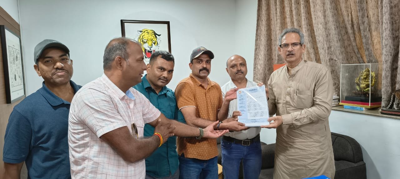 Pay Fixation issue discussed with MP Anil Desai on 19 July