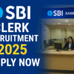 SBI CLERK RECRUITMENT 2025