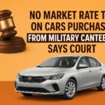 car purchased from military canteen
