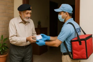 home delivery of ECHS medicine payment process