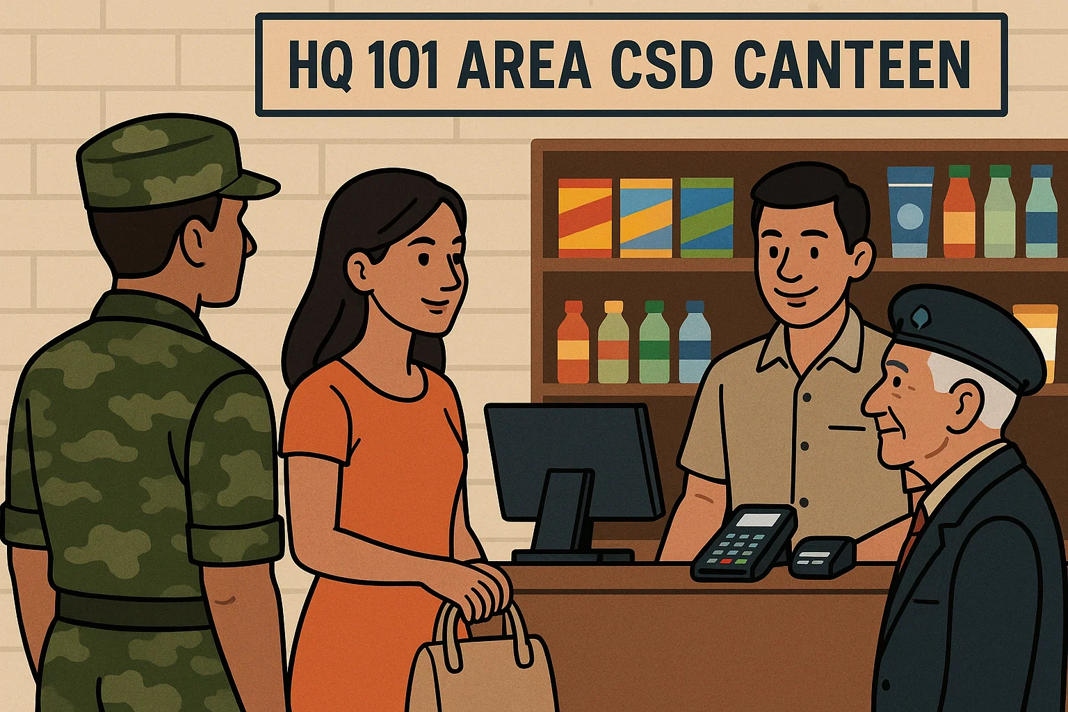 csd canteen facility