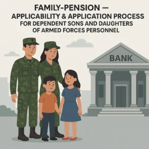 Family-Pension — Applicability & Application Process for Dependent Sons and Daughters of Armed Forces Personne