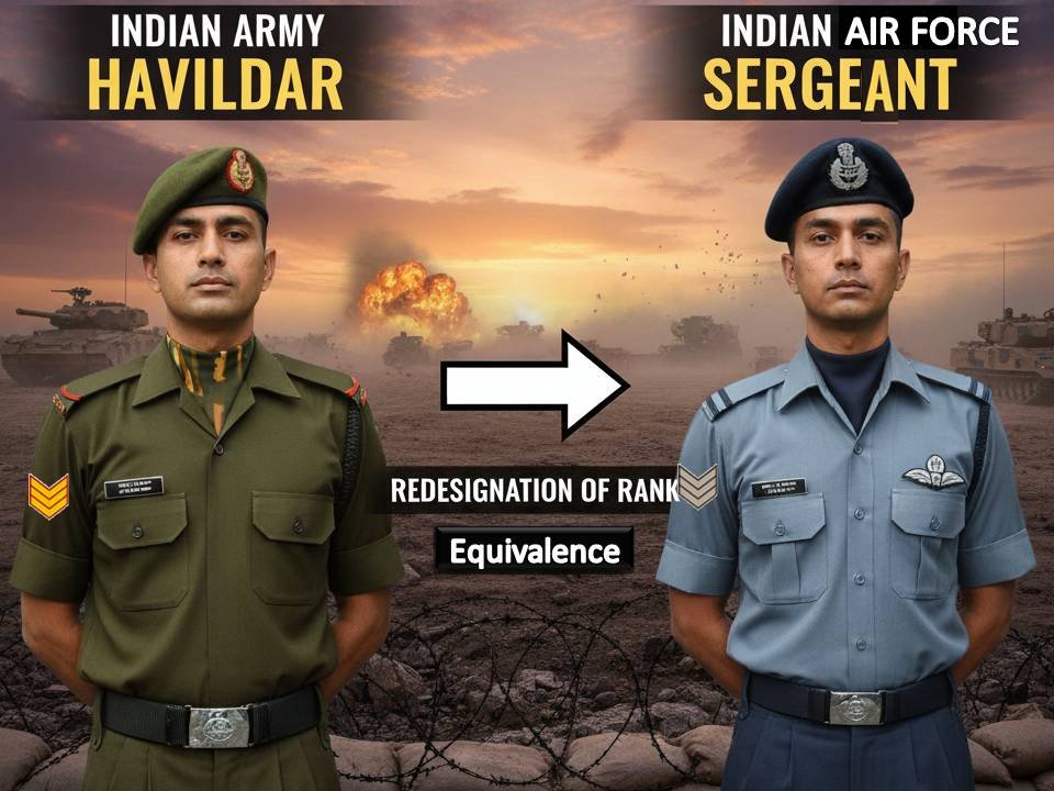 CHANGE OF RANK NOMENCLATURE