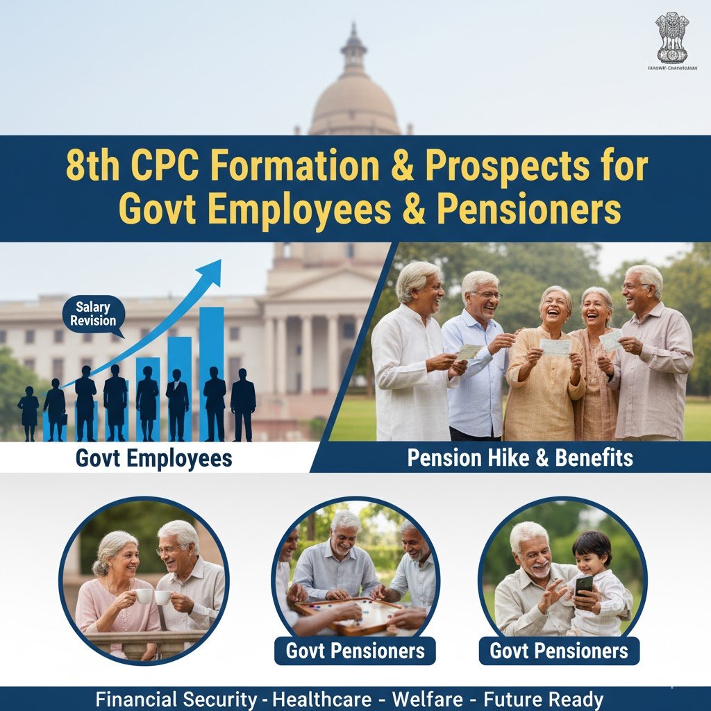 Why 8th CPC Prospects for Highly Improving Pay & Pension of Central Government Employees