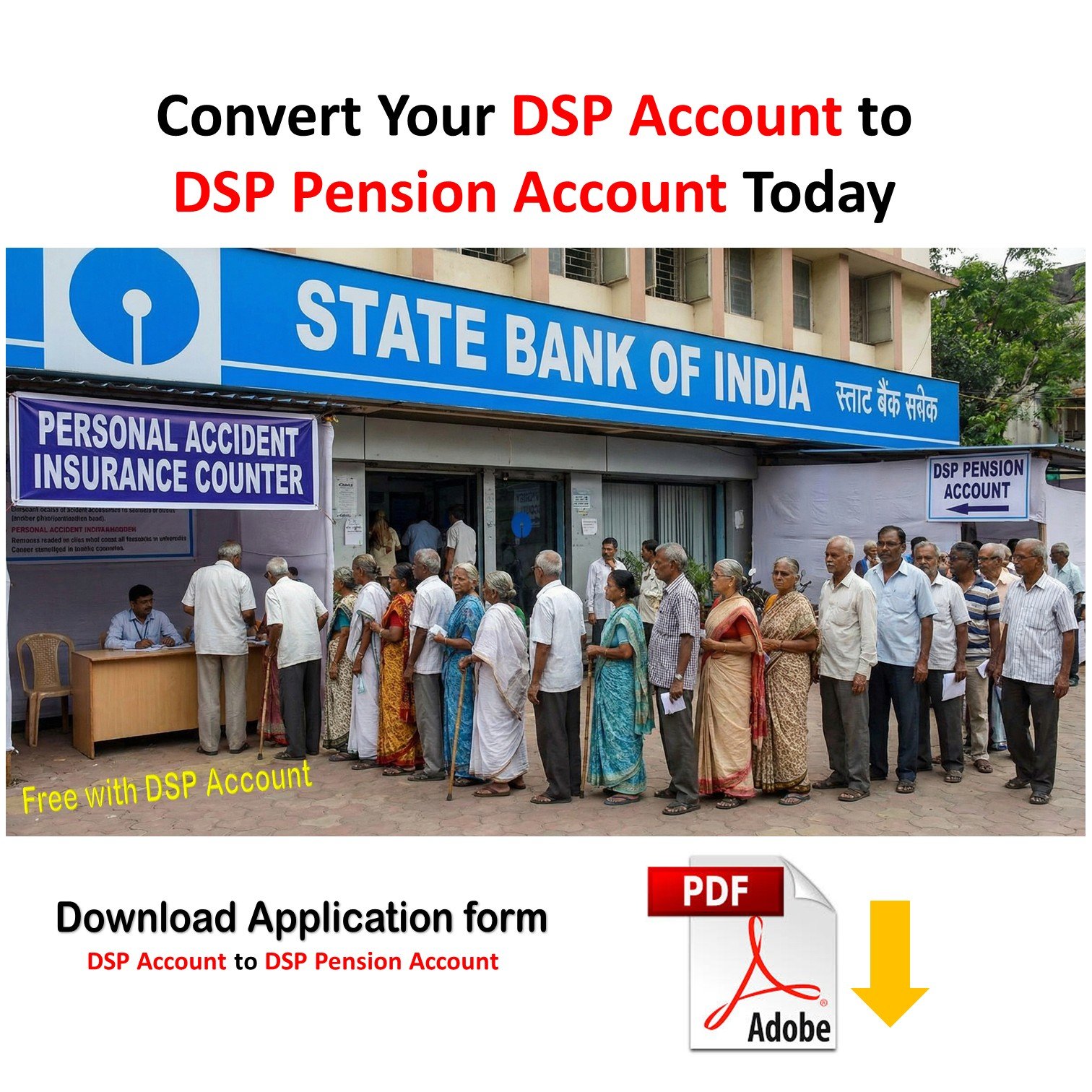 Convert Your Defence Salary Package Account to DSP Pension Account Today Just From Your Home