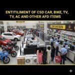 entitlement of CSD items for all ranks