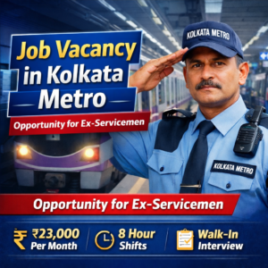 job vacancy in kolkata metro