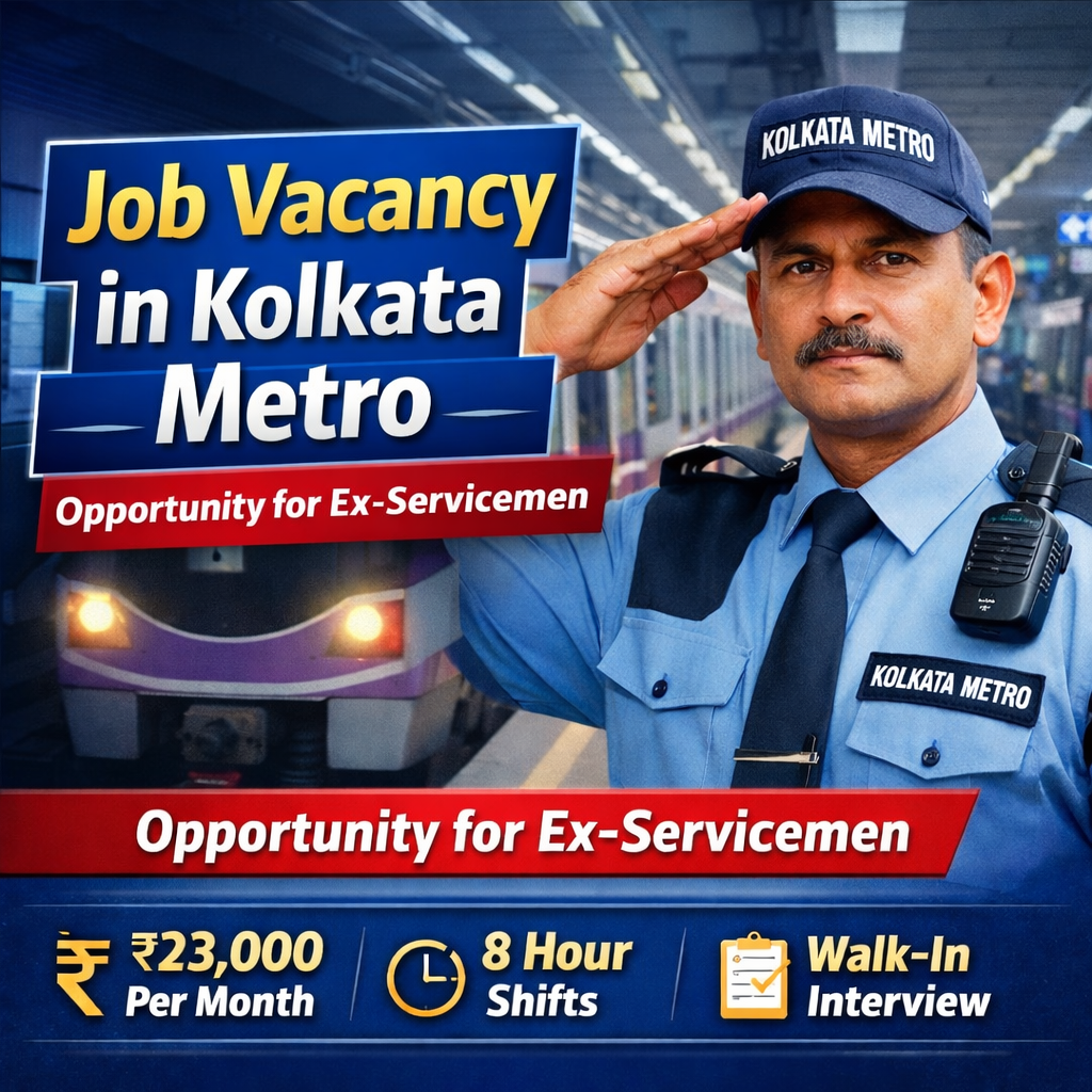 job vacancy in kolkata metro