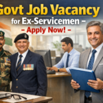 govt jobs for exservicemen