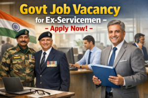 govt jobs for exservicemen