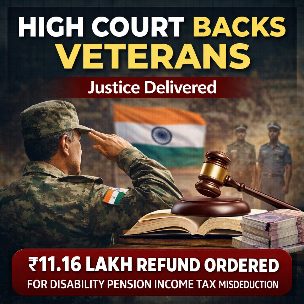 Justice for Military Veteran: High Court Slams I-T Department for Harassing Retired Army Officer