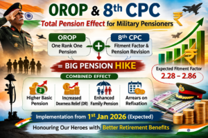 orop pay and pension with 8th cpc