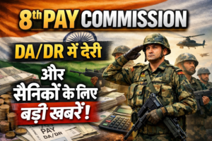 8th Pay Commission, DA/DR में देरी और सैनिकों के लिए बड़ी खबरें