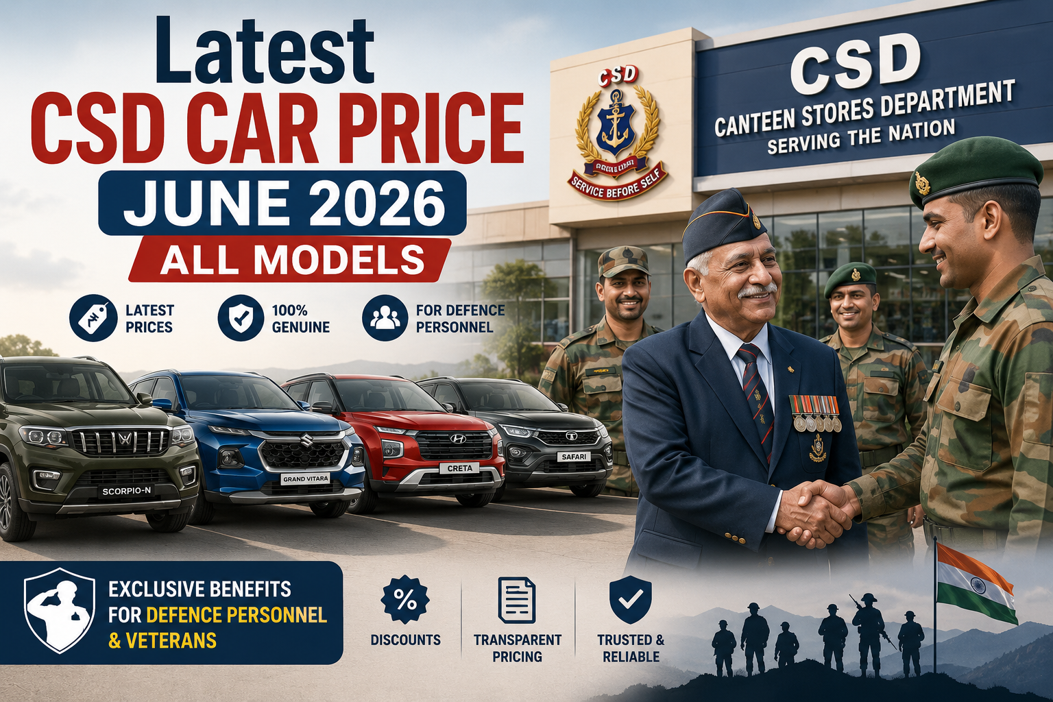 CSD-car-price-in-India