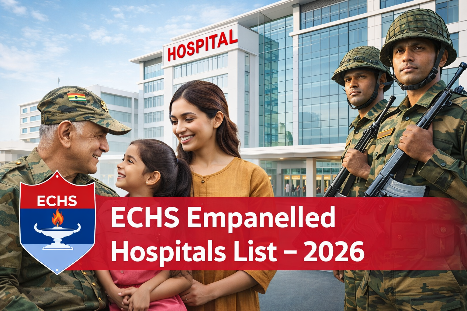 ECHS Empanelled Hospitals List - 2026