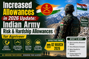 Increased Allowances in 2026 Update: Indian Army Risk & Hardship Allowances for Agniveer  