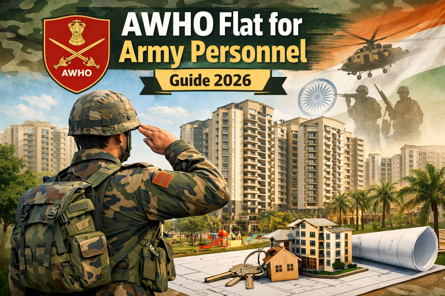AWHO Flat for Army Personnel : Guide 2026